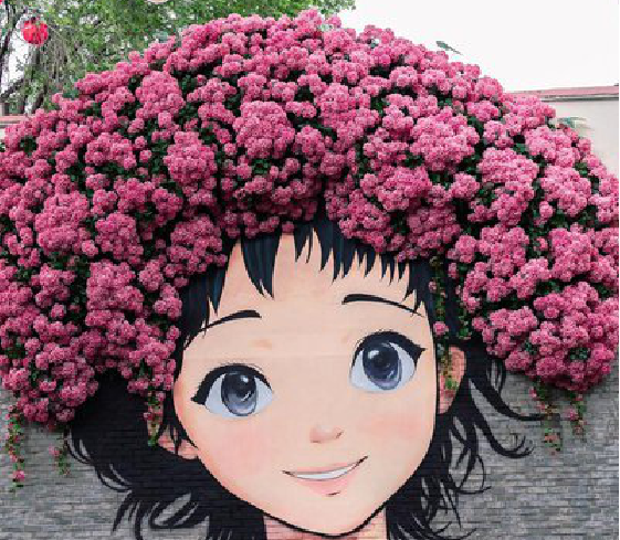 岳阳墙体彩绘-网红墙打卡