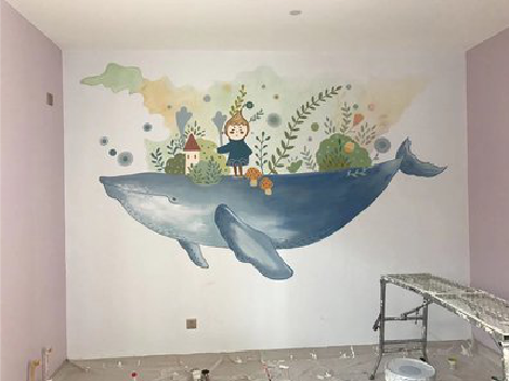 岳阳手绘墙的特点及优势。